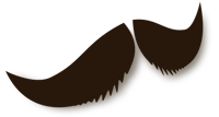 A moustache